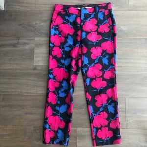 Floral print pants